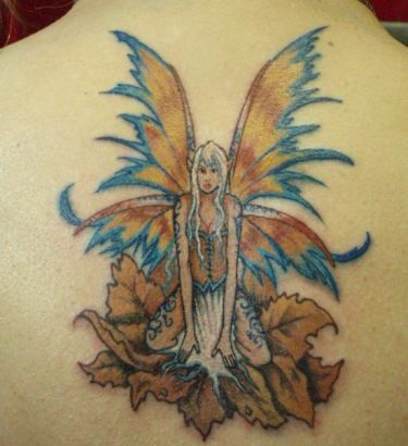 Fairy Tats On Back 