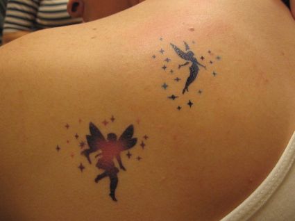 Fairy Pics Tat On Back