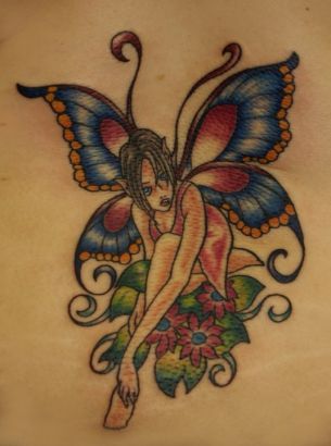 Butterfly Fairy Tattoos Pics