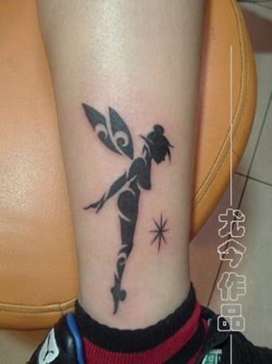 Tribal Fairy Tattoo Design