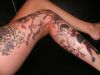 fairy tattoos with flower vine