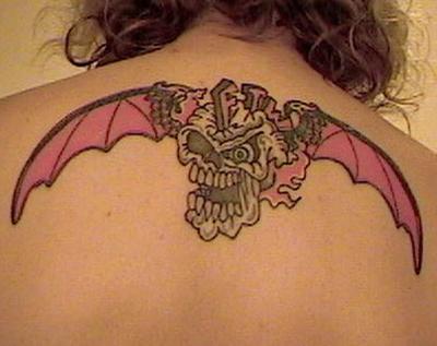 Bat Tattoos Pics