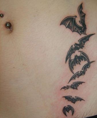 Bats Tattoos Design