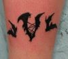bat pics tattoo