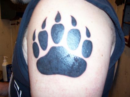 Bear Claw Tattoo