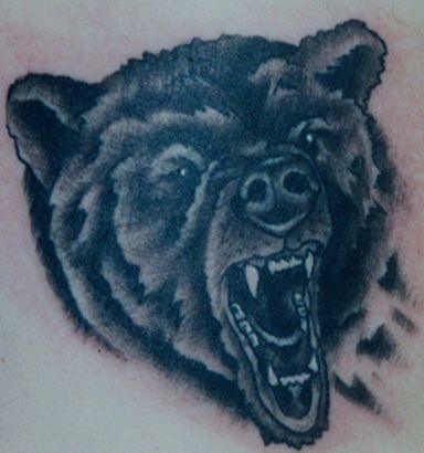 Bear Head Tattoo Pics