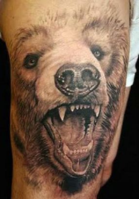 Bear Tattoos Pics