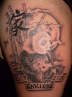 Panda Bear Tattoo Pic