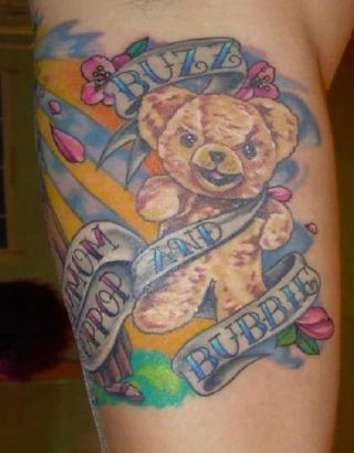 Teddy Bear Tattoo Pics