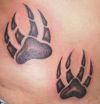 bear claw tattoo