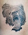 bear head tattoo image