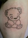 teddy bear pic tattoo