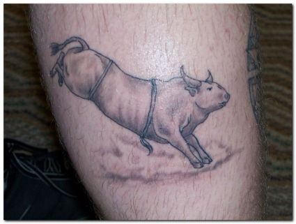 Anger Bull Tattoos