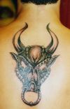 bull head tats