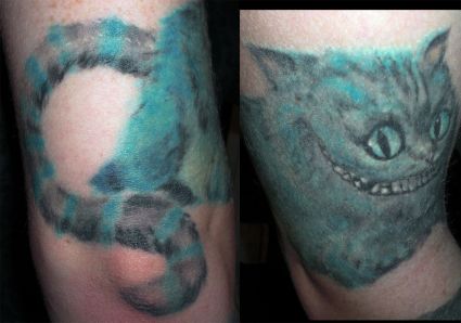 Cheshire Cat Tattoo Pic