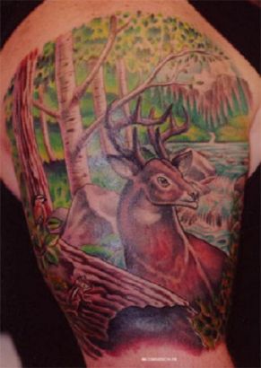 Deer Tattoo Images