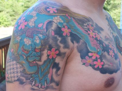 Dog Tattoos On Shoulder