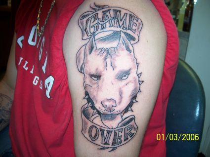 Dog Tattoos On Arm 