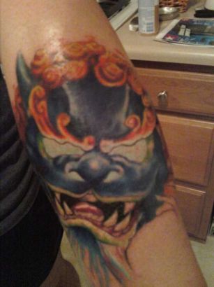 Foo Dog Tattoo Pics