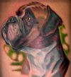 dog head tattoos image