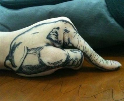 Elephant Pic Tattoos