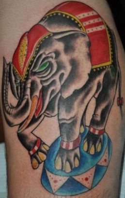 Elephant Tattoos Images