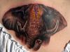 elephant head tattoos