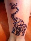 tribal elephant tattoo pic