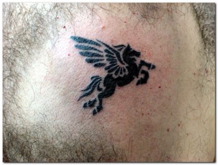 Flying Horse Tattoo