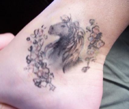 Horse Ankle Tattoos