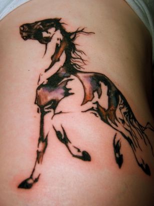 Horse Tats On Shoulder