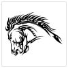 horse head picture tattoos