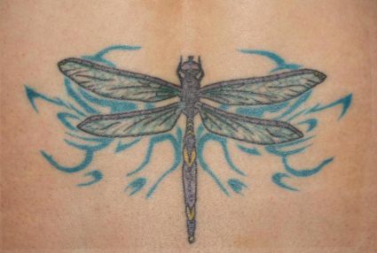 Dragonfly Image Tattoo
