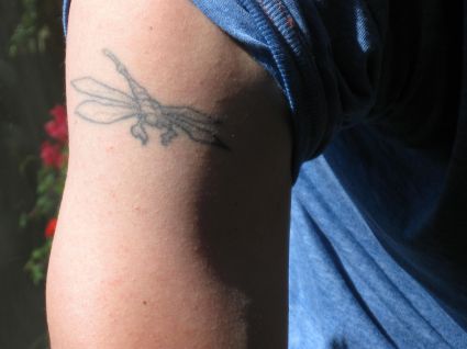 Small Dragonfly Tattoo