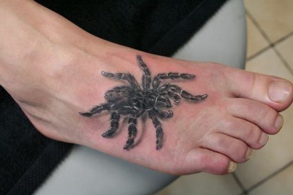 3D Spider Images Tattoo