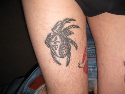 Black Widow Spider Tattoo
