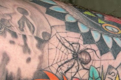 Spider Tattoo Art