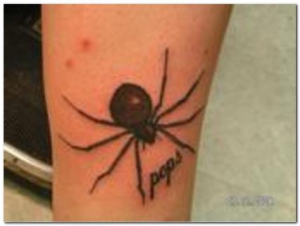 Small Spider Tattoo