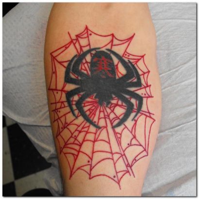 Spider Tat On Hand