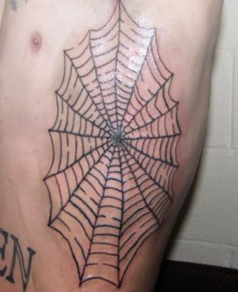 Spider Web Tattoo