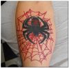 spider tat on hand