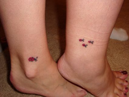 Ladybug Tattoo Designs