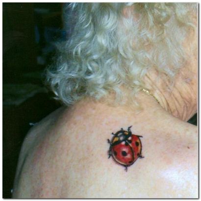 Ladybug Tattoo For Women