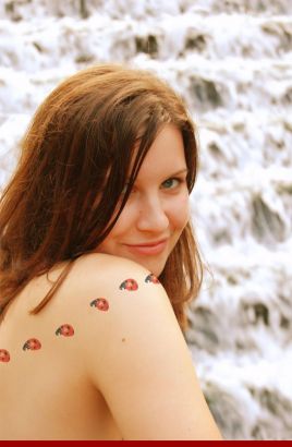 Ladybug Tattoo For Women