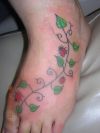 ladybug feet tattoo 