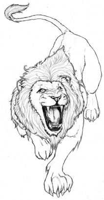 Free Lion Tattoos Pic