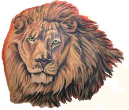 Lion Head Picture Tattoos