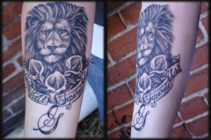 Lion Head Tattoos Images