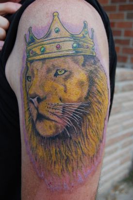 Lion Tattoos Pics Gallery