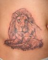 lion and kid tattoo